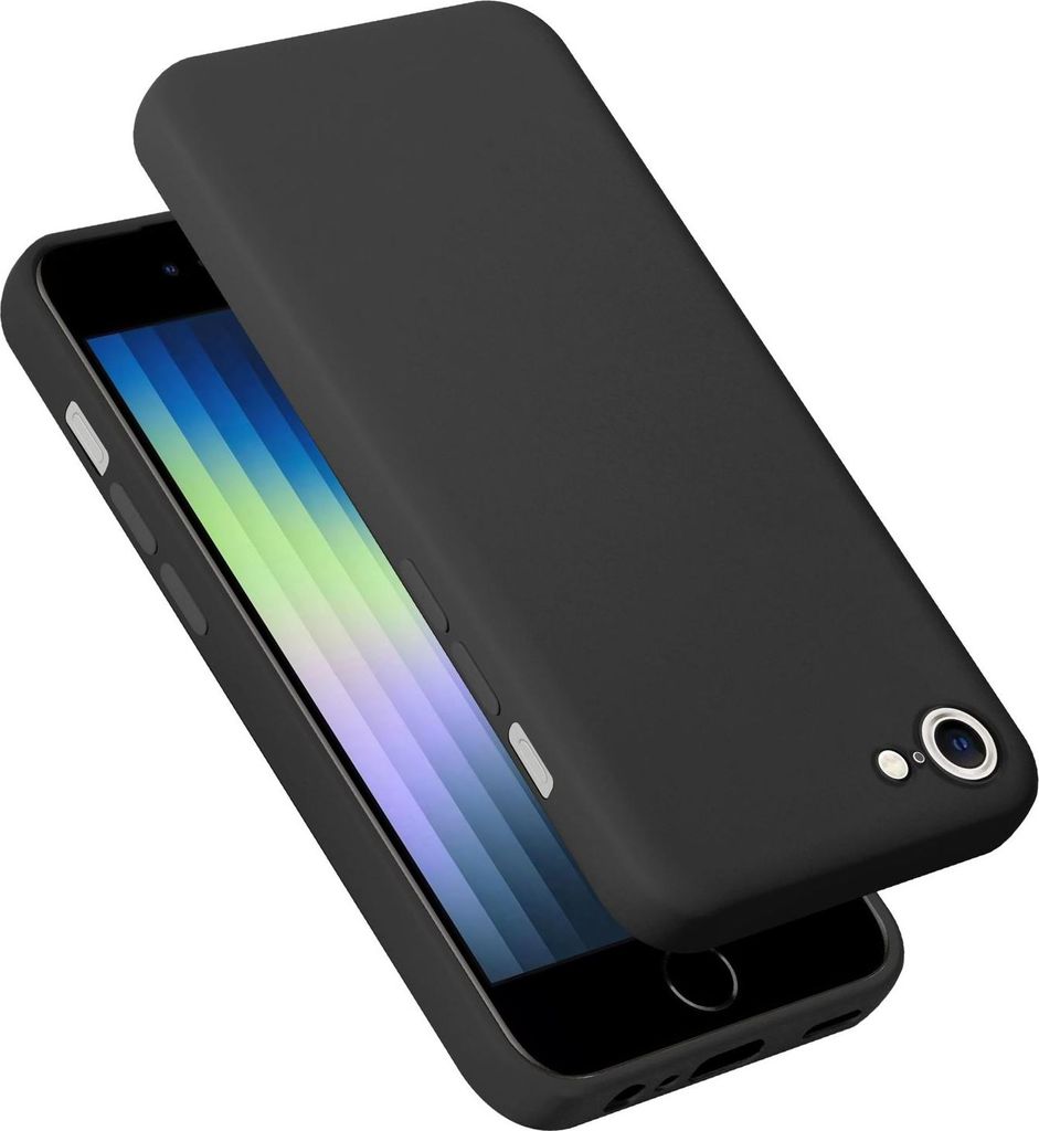 Cadorabo Hülle für Apple iPhone SE4 Hülle Silikon Handyhülle Case aus flüssigem Silikon, Kratzfeste und stoßfeste Schutzhülle für Apple iPh...