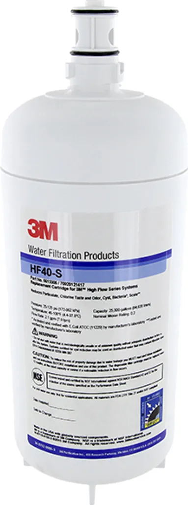 Filtre à eau 3M HF40 pour distributeur automatique et fontaine à eau