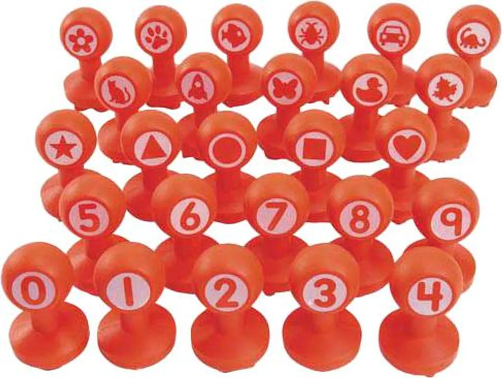 Tampons d'argile robustes avec 26 formes assorties pour ateliers d'art