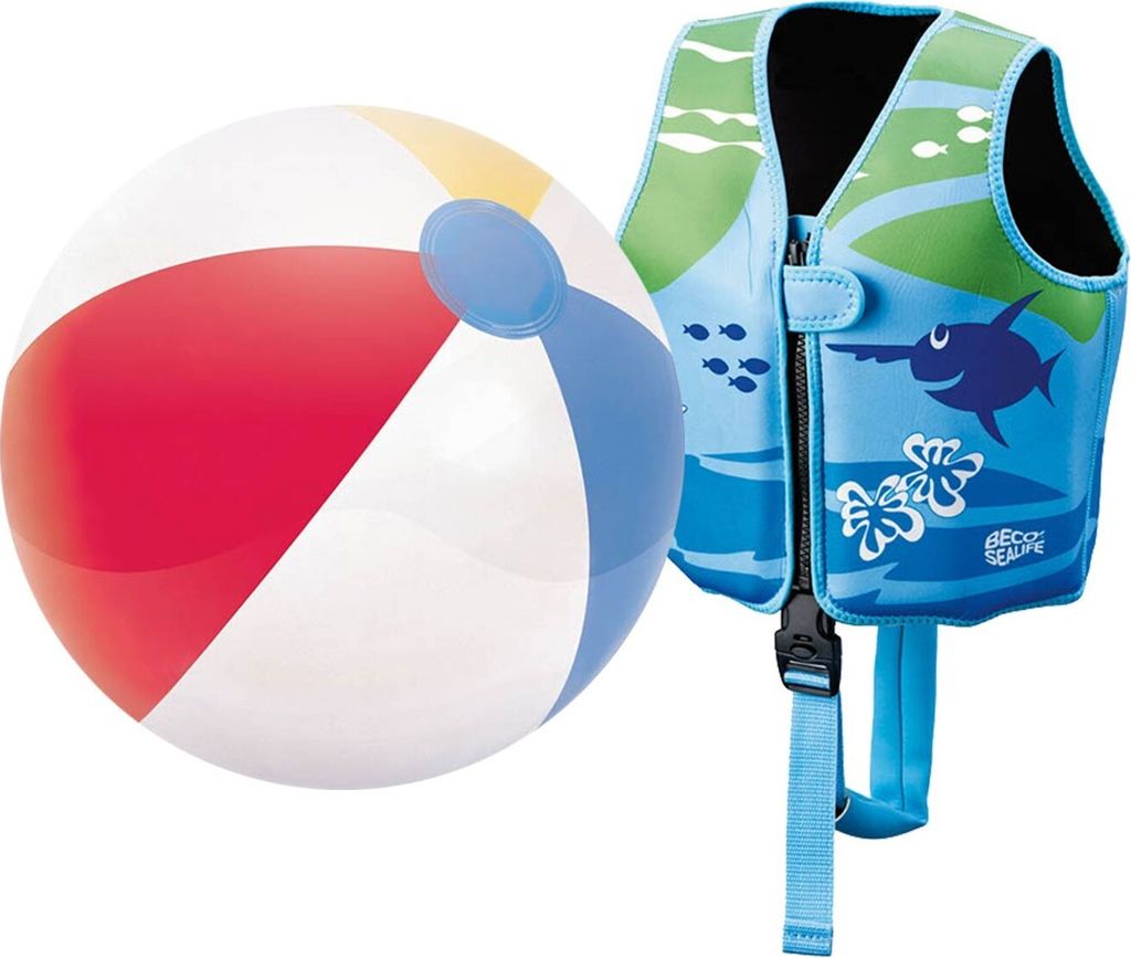Beco Sealife - Ray Schwimmweste Gr. S m. Wasserball Produktbild 