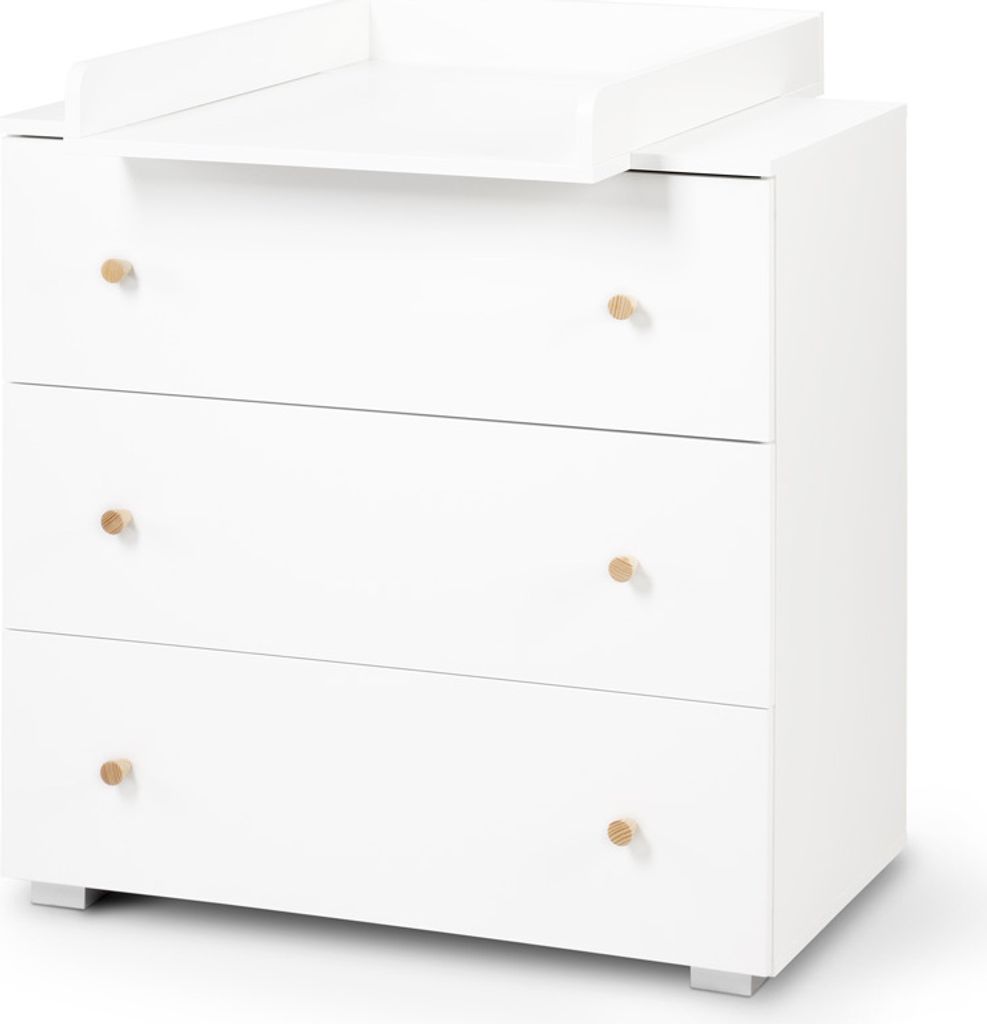 commode Karolina met onderkast wit-pine