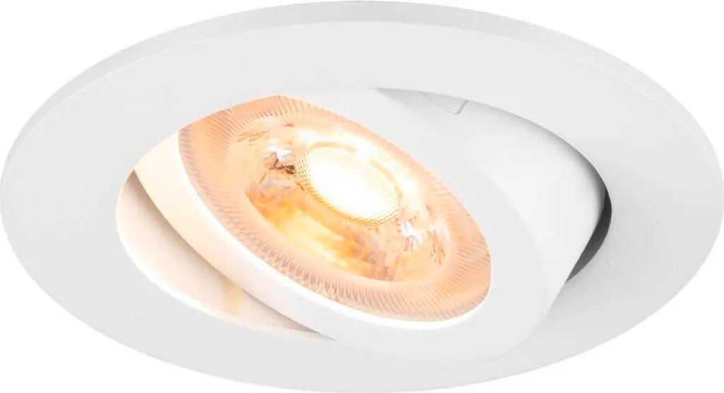 Illuminazione Minimal: New Tria 68 Rotonda Bianca GU10 SLV