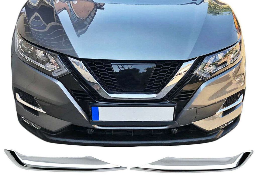 Griglia paraurti in acciaio inox per NISSAN QASHQAI II Immagine del prodotto 
