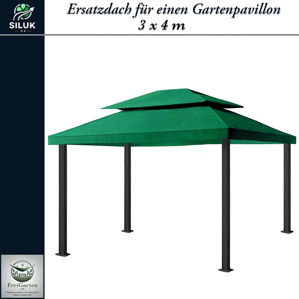 Pavillon 3x4 Ersatzdach Wasserdicht