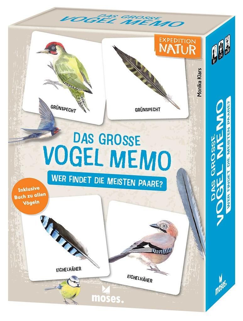 Das große Vogel Memo Produktbild 