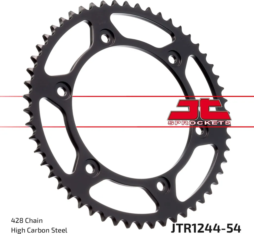 Pignon JT JTR1244,54 Couronne en Acier C49 Haute Résistance