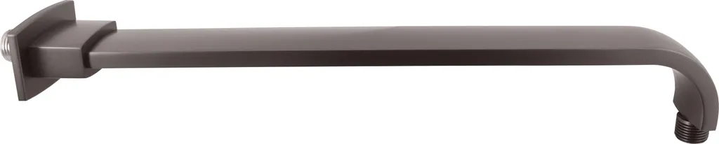 Bras de douche mural latéral pour pommeau de tête coloris gris
