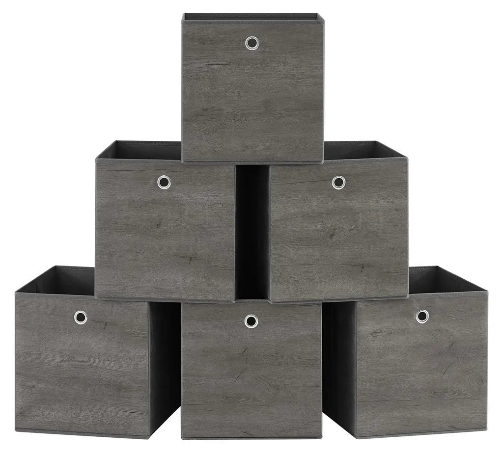 Boîtes de Rangement Cubiques en Tissu Oxford pour Dressing et Étagères