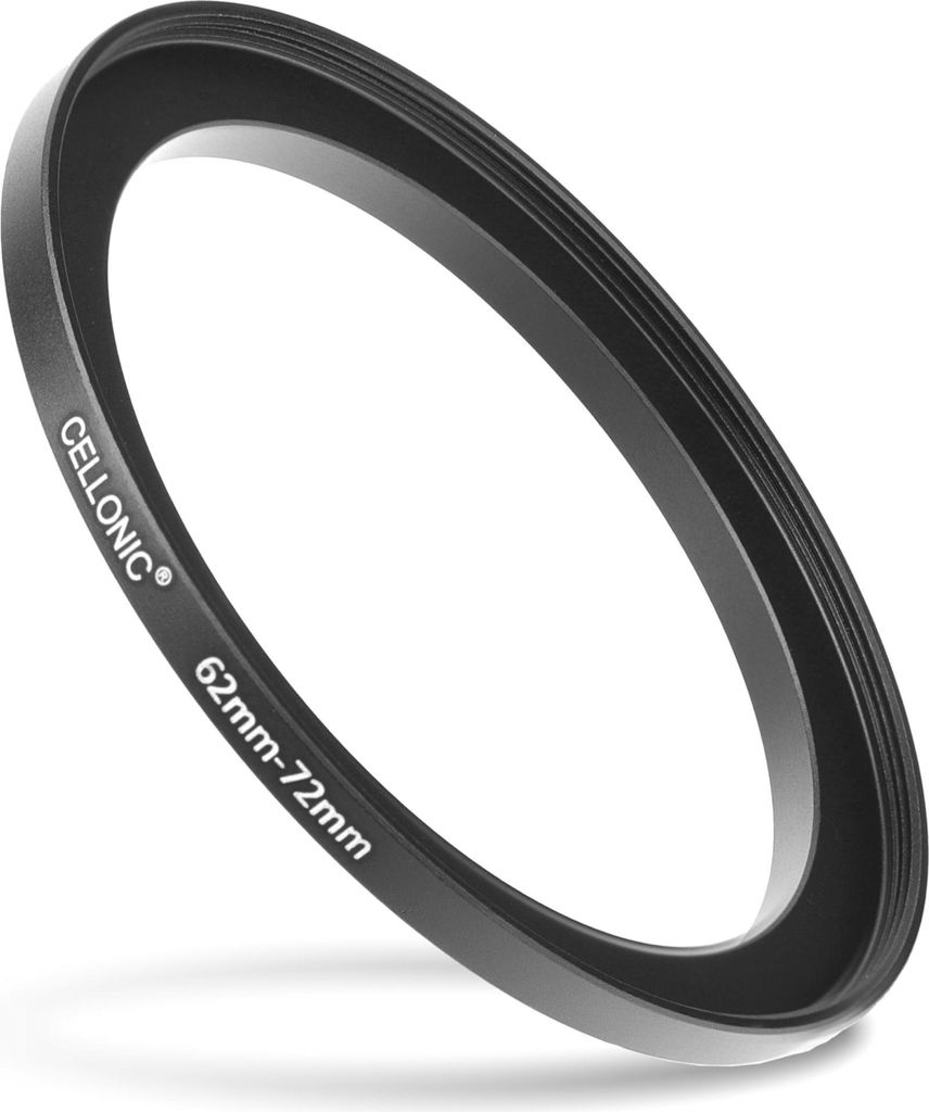 8x Step Up Ring Filteradapter Set für Canon, Nikon, Sony, Panasonic Lumix uvm: Objektiv Filtergewinde Adapter von 49mm auf 52mm, 55mm, 58mm, 62mm,...