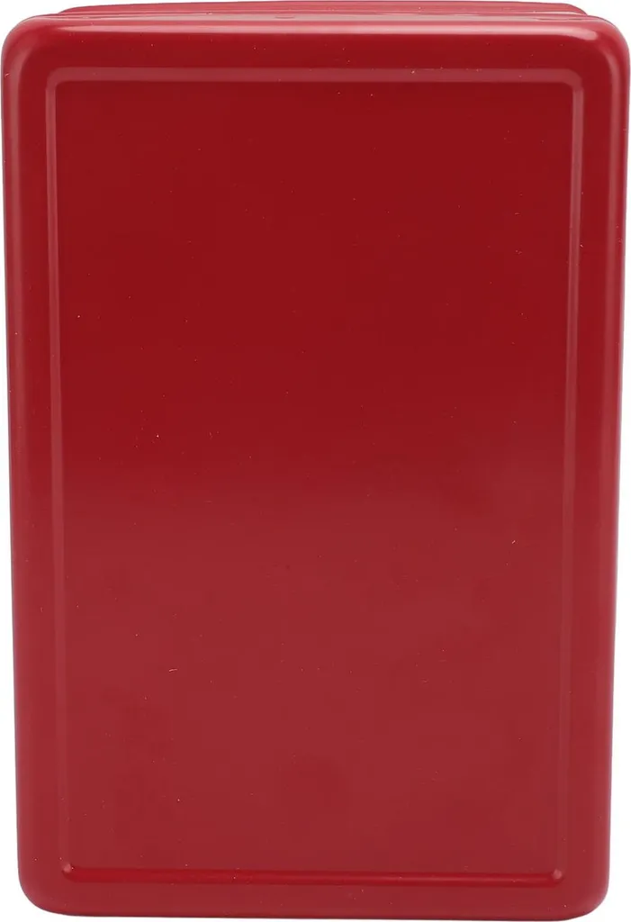 Mini coffre pour bijoux et valeurs format dictionnaire discret rouge - 4