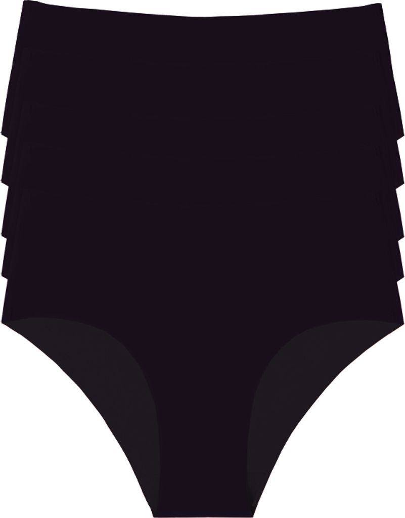 Occulto Damen Seamless Slip 5er Pack (Modell: Savona) 5Blk XL