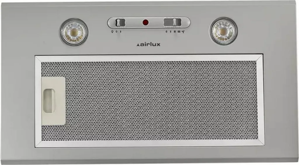 Petite hotte puissante Airlux 52cm 619m3/h silencieuse Classe A Silver