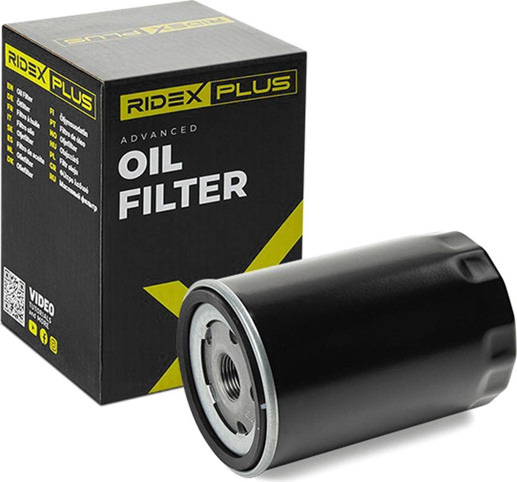 Ölfilter RIDEX PLUS 7O0084P Anschraubfilter für VW TRANSPORTER III Bus Vento (1H2) Transporter T3 Kastenwagen TRANSPORTER III Pritsche/Fahrgestell