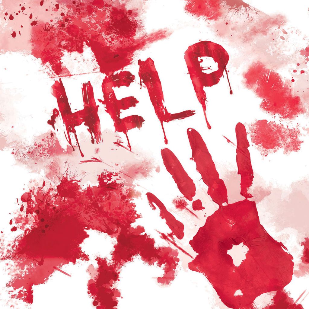 20 Bloody Party Servietten 33cm