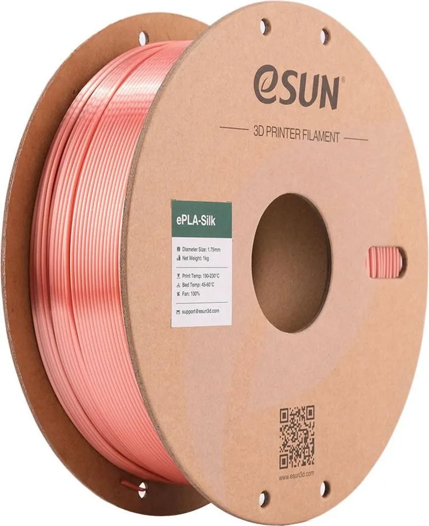 OFFERTA eSUN ePLA Silk Oro Rosa 1kg - Filamento 3D Alta Qualità