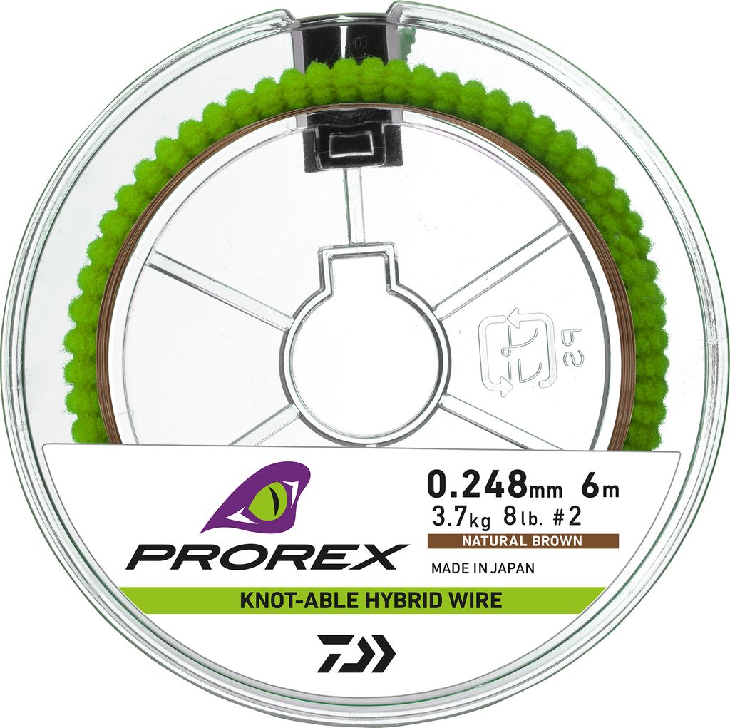 DAIWA Prorex Hybrid Knotable Wire Brown 6 m 3,7 kg Produktbild 
