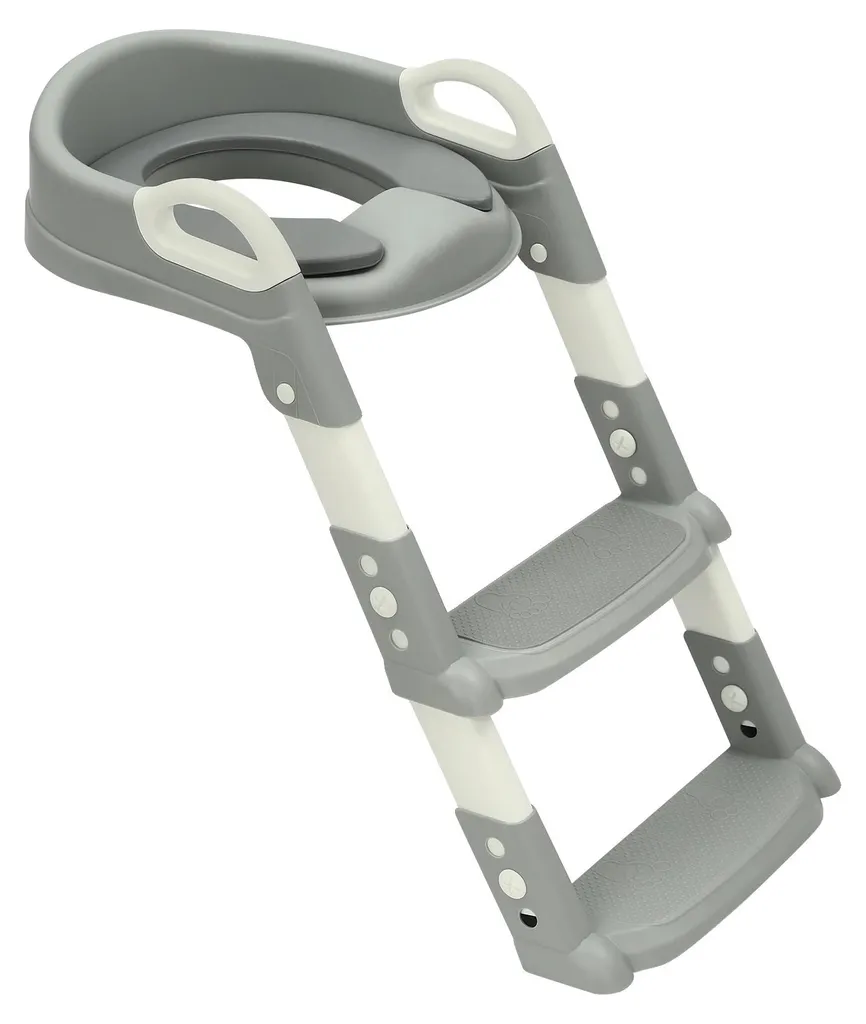 Pot d'apprentissage réglable en hauteur et pliable coloris gris