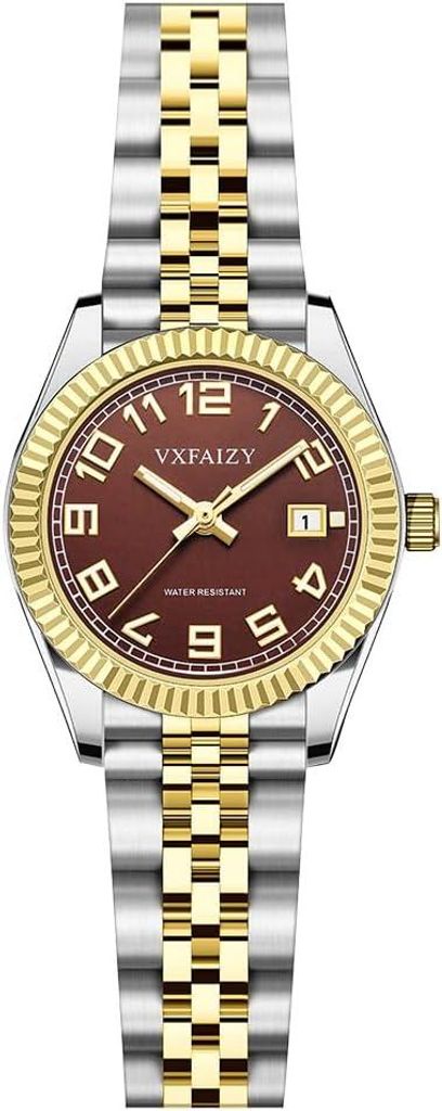 Watch Für Damen Klassiker Damen Einfach Lesbare Zeitkalender Armbanduhren für wasserdichte mit Präzise Zeitmessung Alltagstaugliche Wasserdichti...