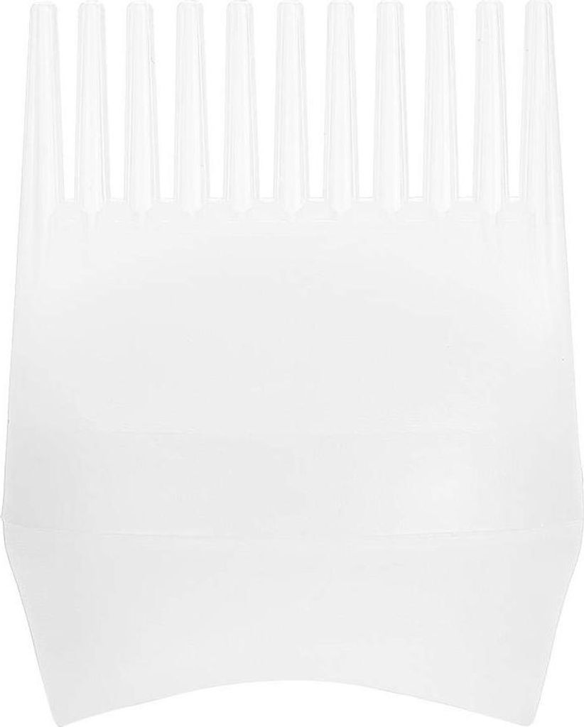 Dispenserpumpe für Haarfarbe - Mit Skala - Farbauftrag Kamm Bürste - Salon Styling Werkzeug - 80ml (Weiß)