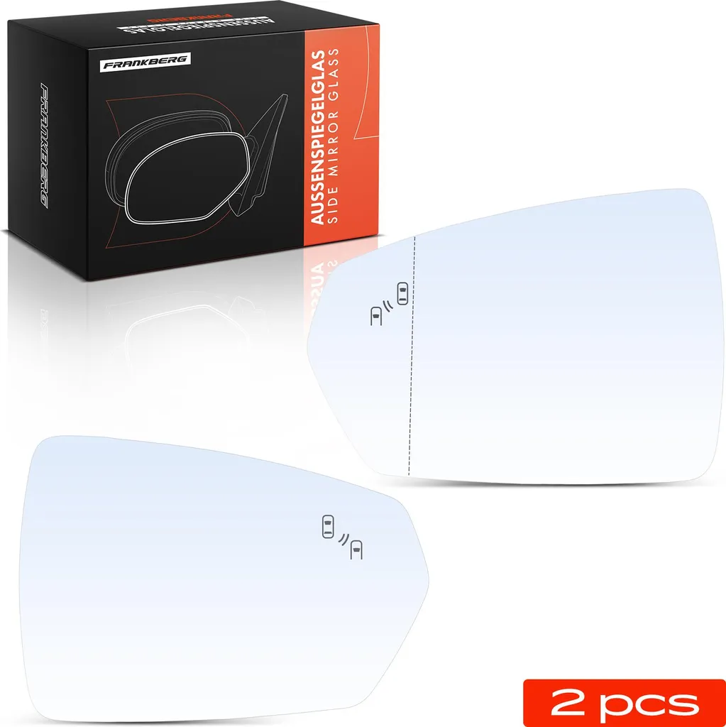 Miroir de Rétroviseur Extérieur pour VW Polo et Audi A1 City Carver 2x