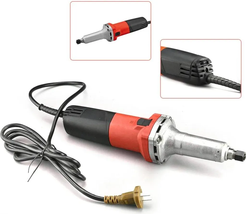 Ponceuse haute performance rouge 125mm avec vitesse réglable précise - 2