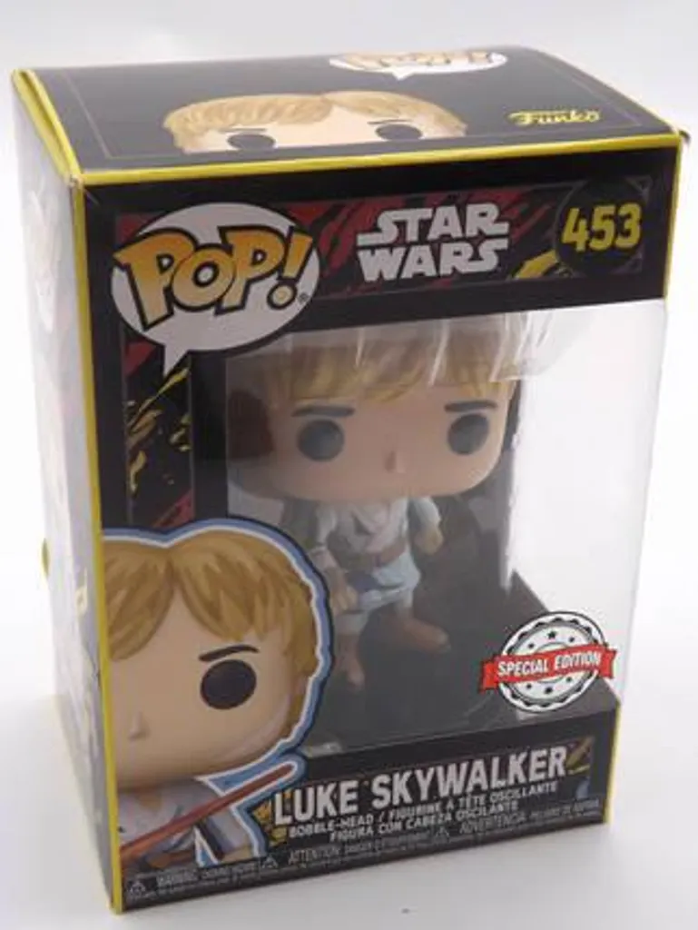 Décoration Star Wars Luke Skywalker 453 Funko Pop Special Edition Jedi - 5