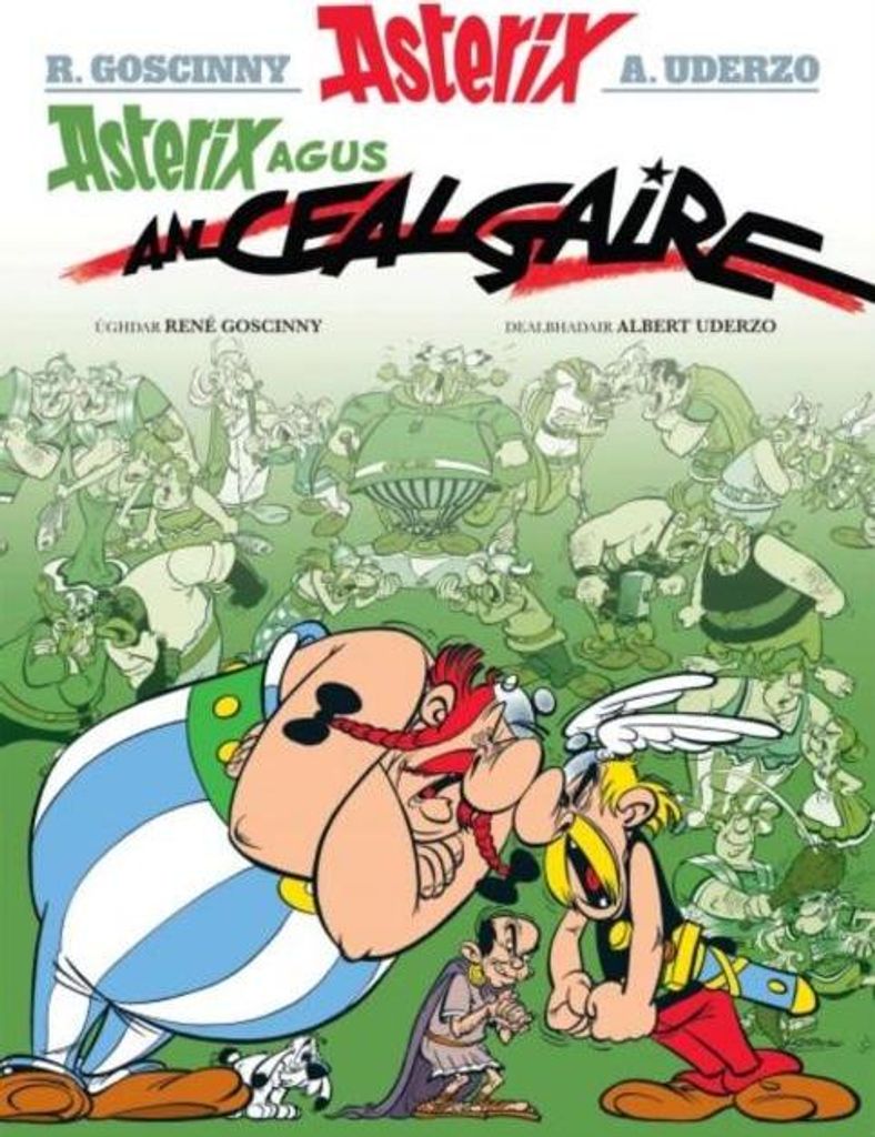 Asterix Agus an Cealgaire (Gaelic)
