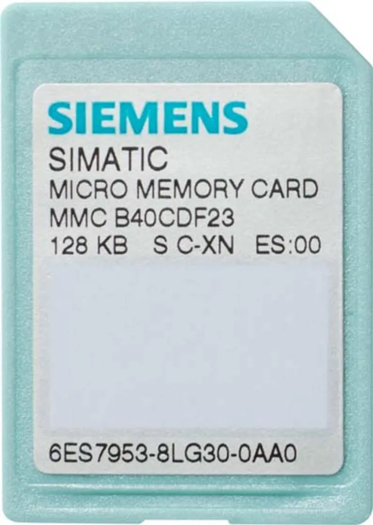 Siemens 6ES7953-8LG31-0AA0 MMC 128KB - La Scheda che non ti Tradisce