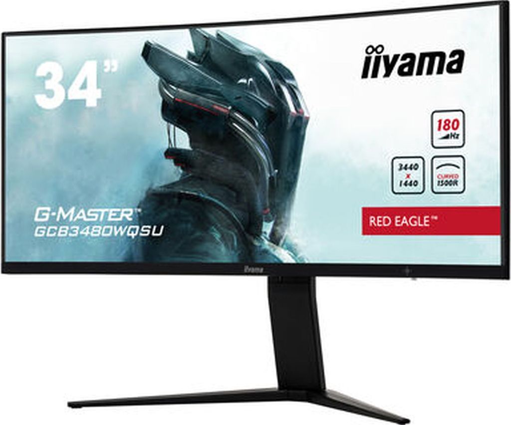 iiyama G-Master Red Eagle GCB3480WQSU 34" 21:9 1500R Curved Zdjęcie produktu 4