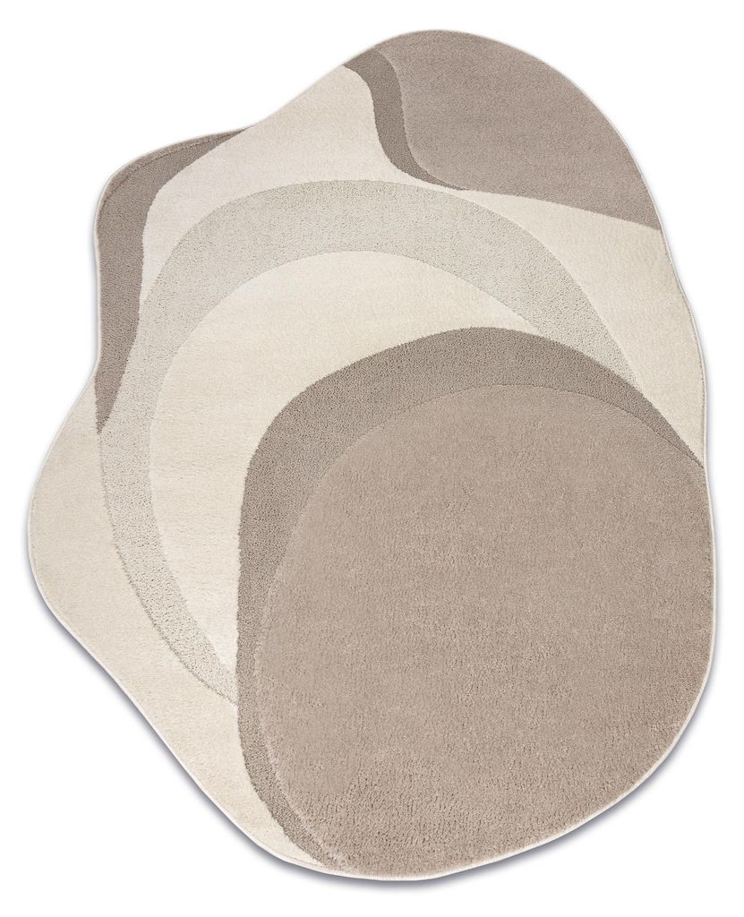 DUNE 8085 SHAPE Teppich creme / beige – Abstraktion, Produktbild 