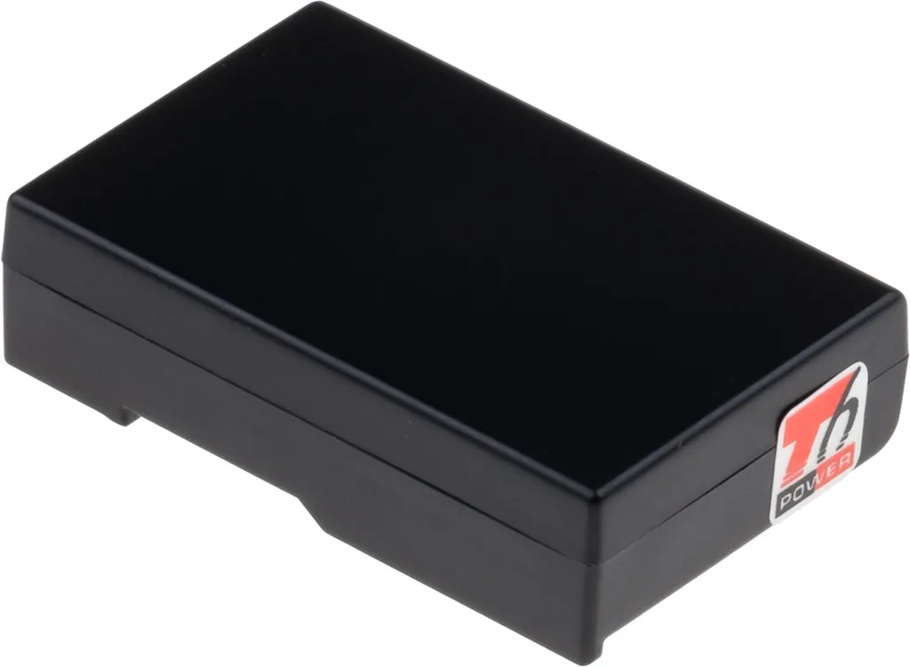 Batteria T6 Power per Nikon D3000, Li-Ion, 7,4 V, 1000 mAh (7,4 Wh), nero - 3