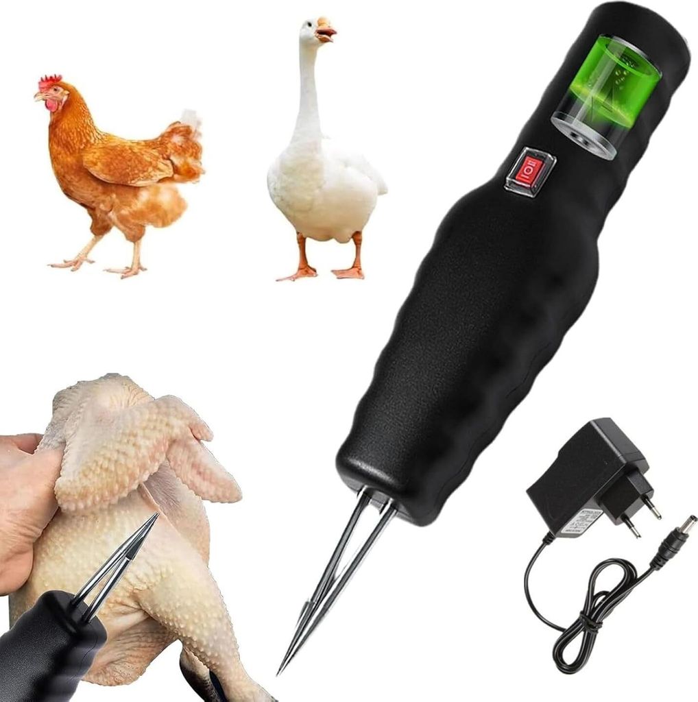 Elektrische Rupfmaschine, Tragbarer Federzupfer für Geflügel, Ideal für schnelles und einfaches Entfernen von Federn