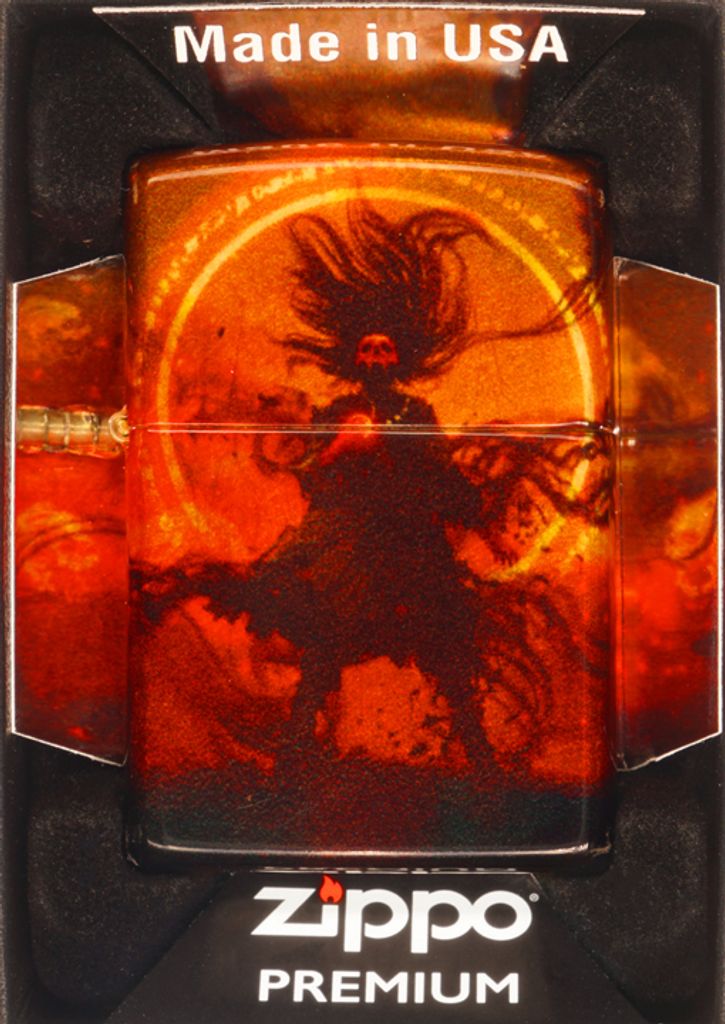 Zippo Feuerzeug Wizard of Evil Spirits - 60007077