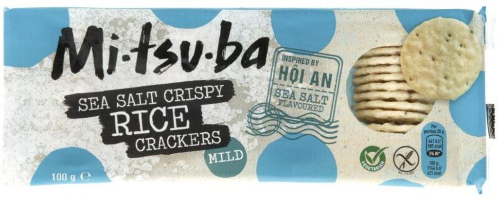 Mitsuba 114673, Reiscracker, Salz, 100 g, Vietnam Produktbild 