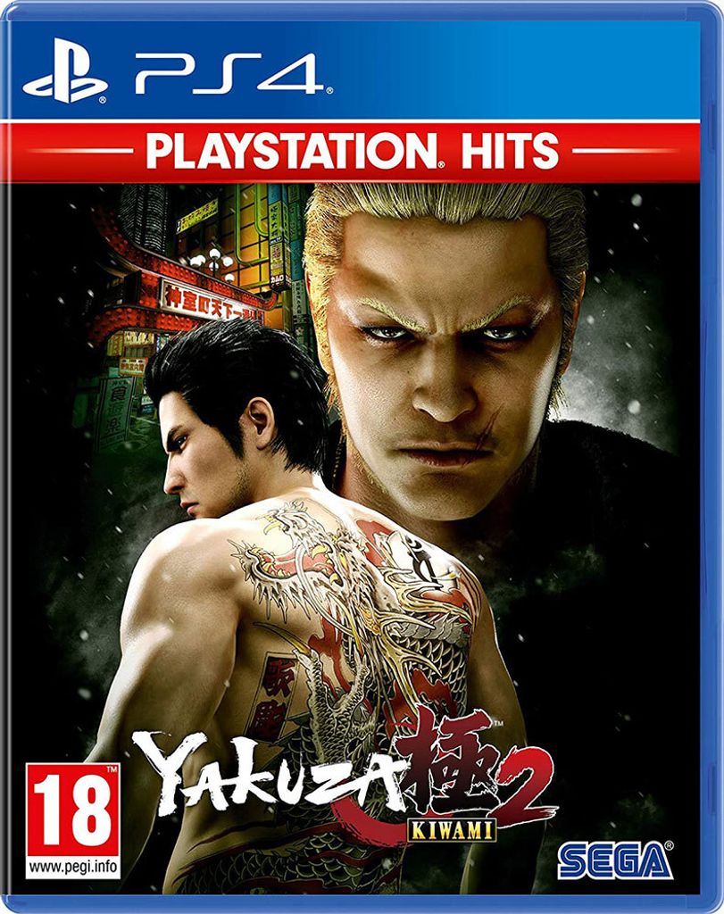 SEGA Yakuza Kiwami 2 - PLAYSTATION HITS, PlayStation 4, M (Reif), Physische Medien