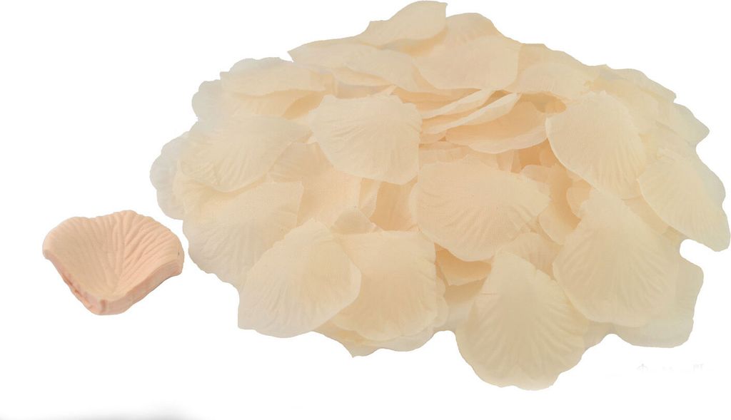 100 Stück Rosenblüten 5cm, Farbe:champagner 815 Produktbild 