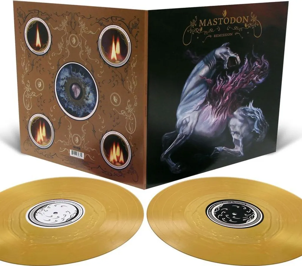 Mastodon Remission Vinyle Gold Nugget LP - Édition Limitée Rare