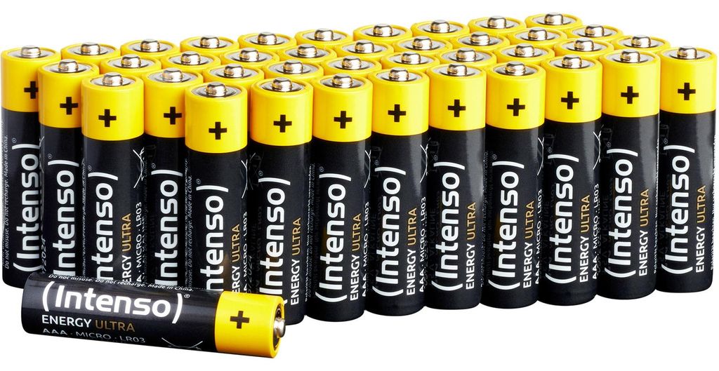 Intenso 7501510 40er Batterien Energy Ultra Micro AAA 1,5 V Image du produit 