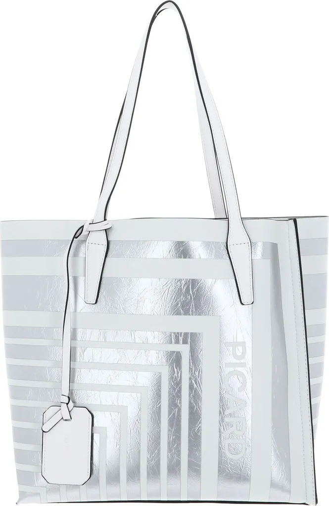 Picard Brasilia Shopper Bianca Multicolore | Borsa a Tracolla Elegante