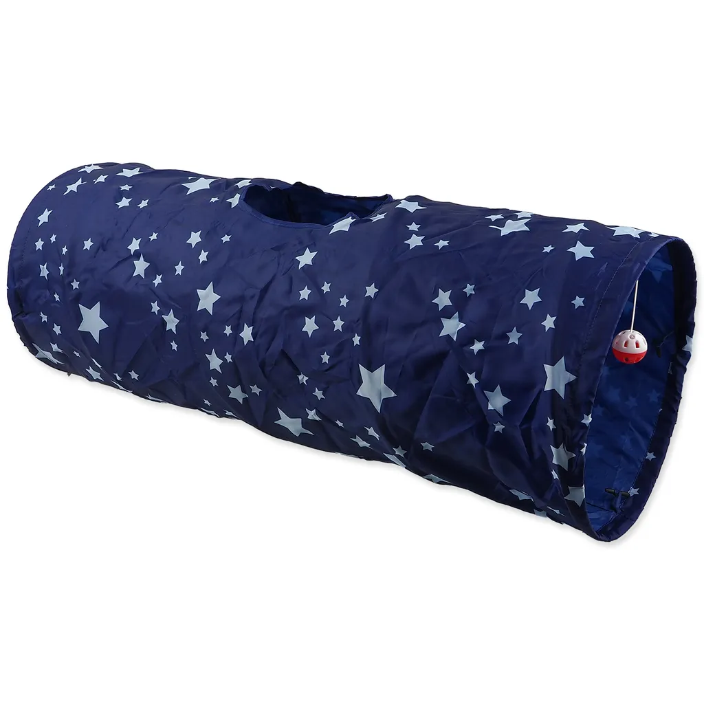 Il Nascondiglio delle Stelle: Tunnel Magic Cat 90cm Blu per Micetti