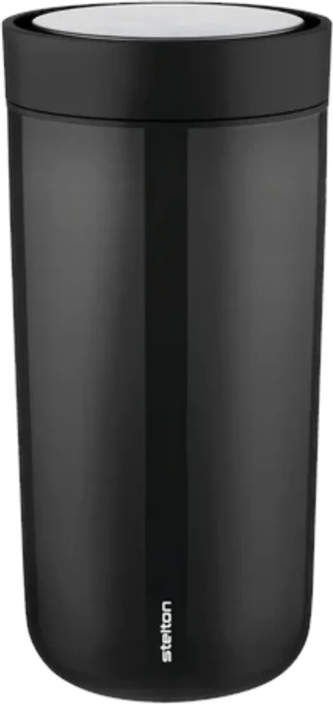 Stelton To Go Click 400ml Nero - Tazza Termica Acciaio Design Danese