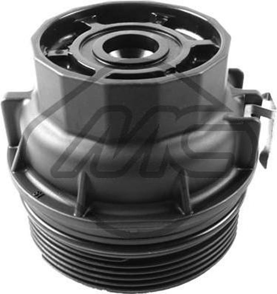 Metalcaucho 30320 Abdeckung, Ölfiltergehäuse OE 1565033010 kompatibel mit Yaris, Verso, Urban Cruiser, IQ, Corolla, Auris
