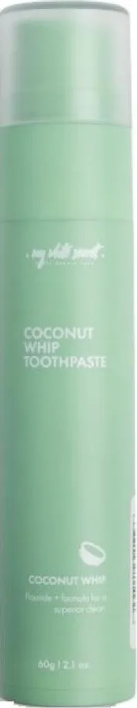 Dentifrice Noix de Coco Texture Mousse 60g - Blancheur et Éclat Naturel