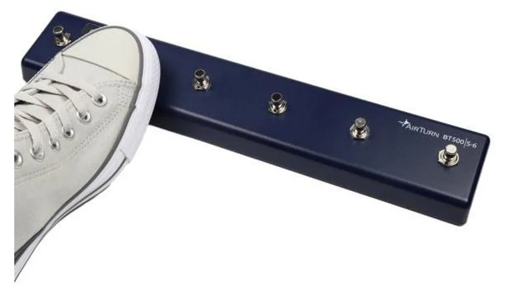 Airturn BT500-S6 Commande au Pied Bluetooth 6 Commutateurs Silencieux