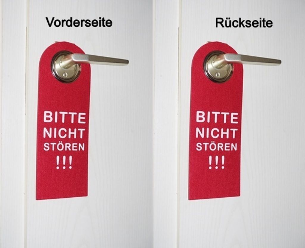 GKA Türhänger aus Filz Türschild Dekoschild Filzschild Produktbild