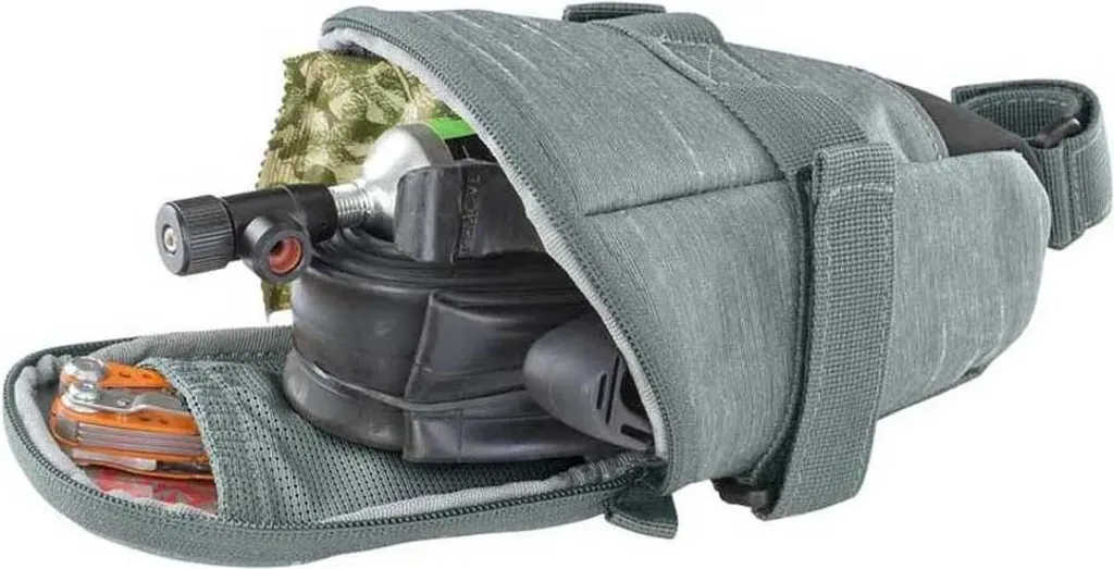 Sacoche De Selle Vélo étanche, Pochette Sous Siège 15x7x7 Cm, Polyester, Ouverture Zippée – Pour Route Et VTT