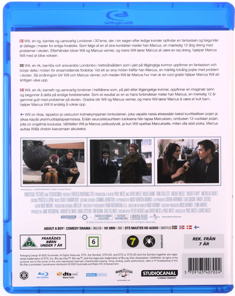 About a Boy Blu-ray Le Jour du Canard Mort Version Originale Sans Doublage - 2