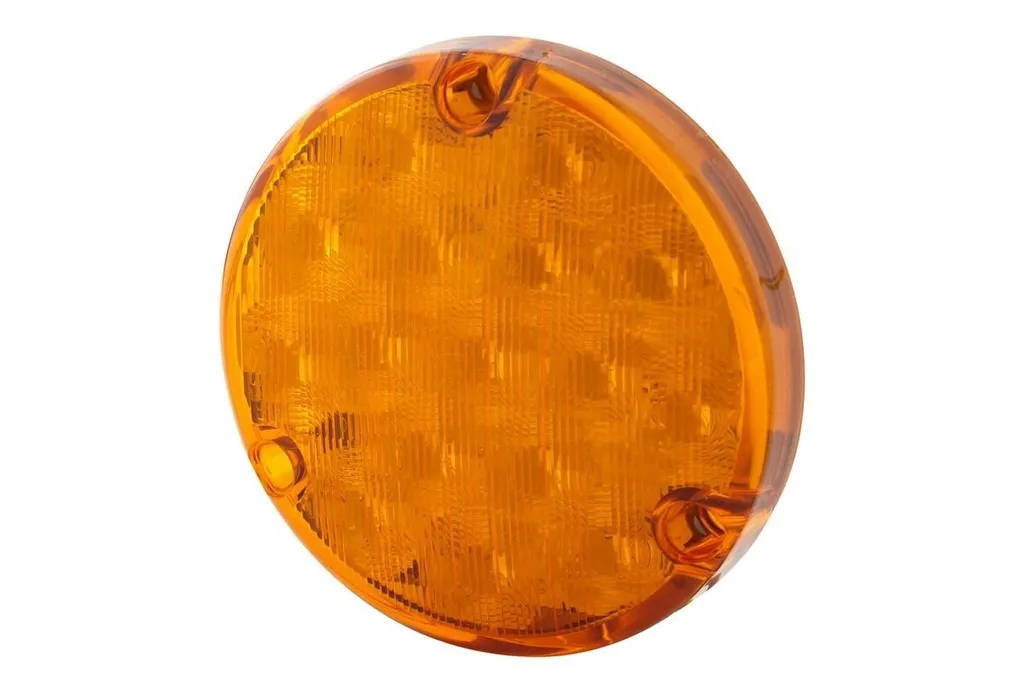 Indicatore di direzione anteriore 24 V LED HELLA applicabile universalmente a diversi veicoli.