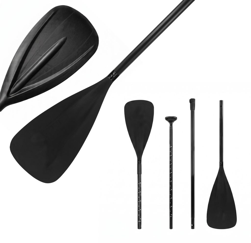 Relaxdays SUP Paddel 2 in 1, Kajakpaddel verstellbar, Produktbild 