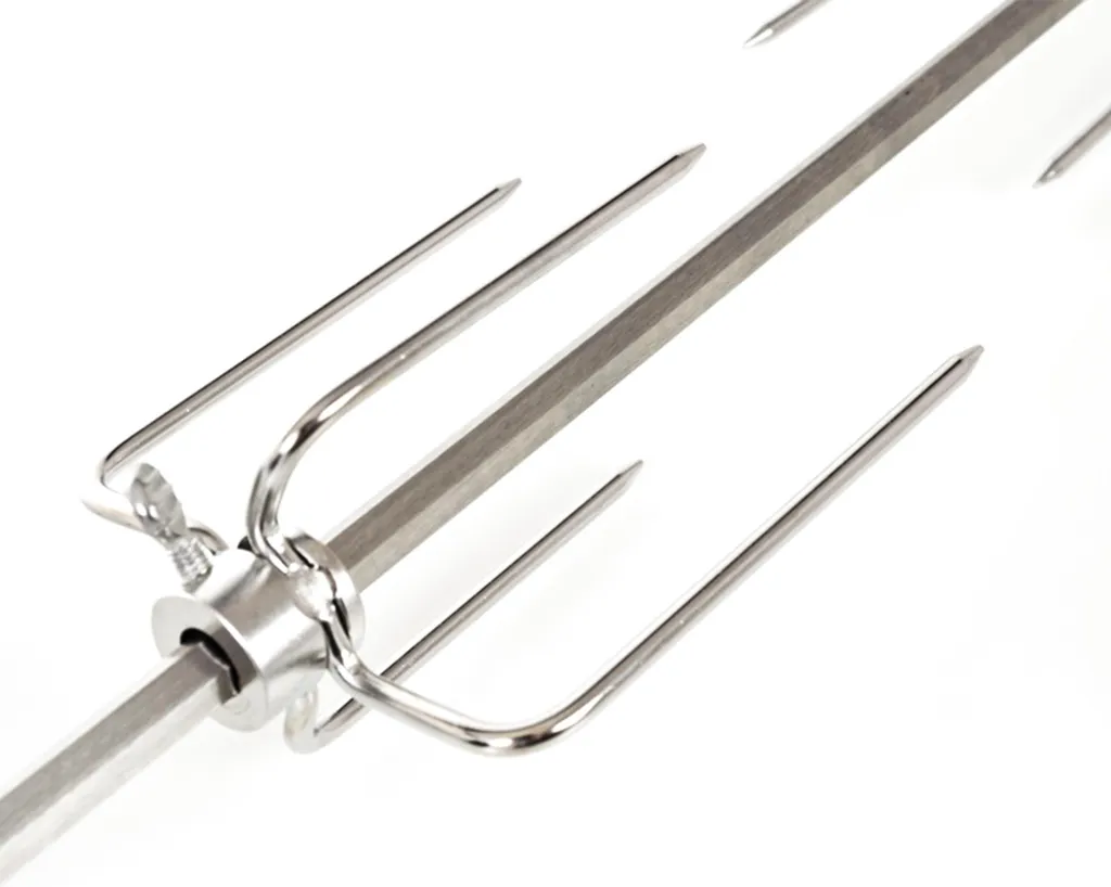 Aiguille G21 en Inox avec Moteur Silencieux pour Barbecue Nebraska